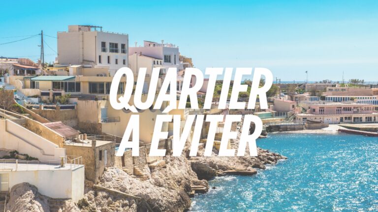 quartier éviter Marseille