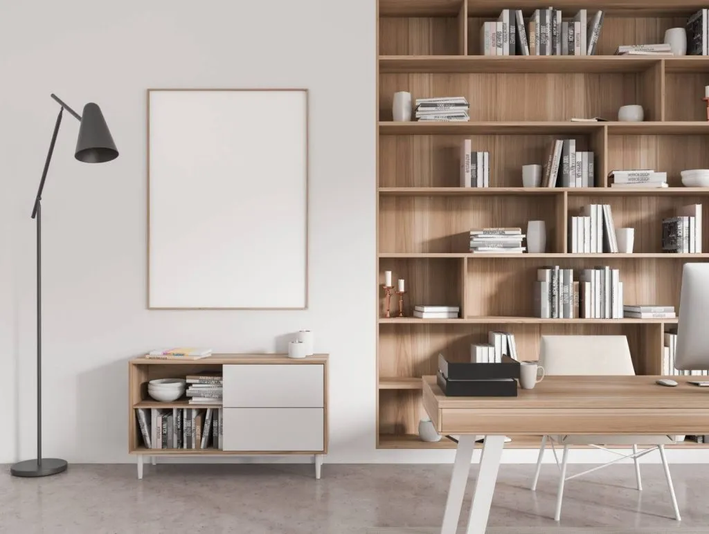 bibliothèque design sur mesure