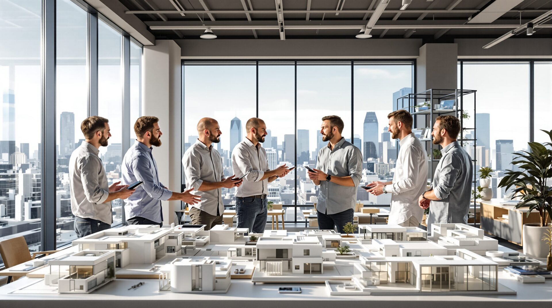 habitat hybride moderne