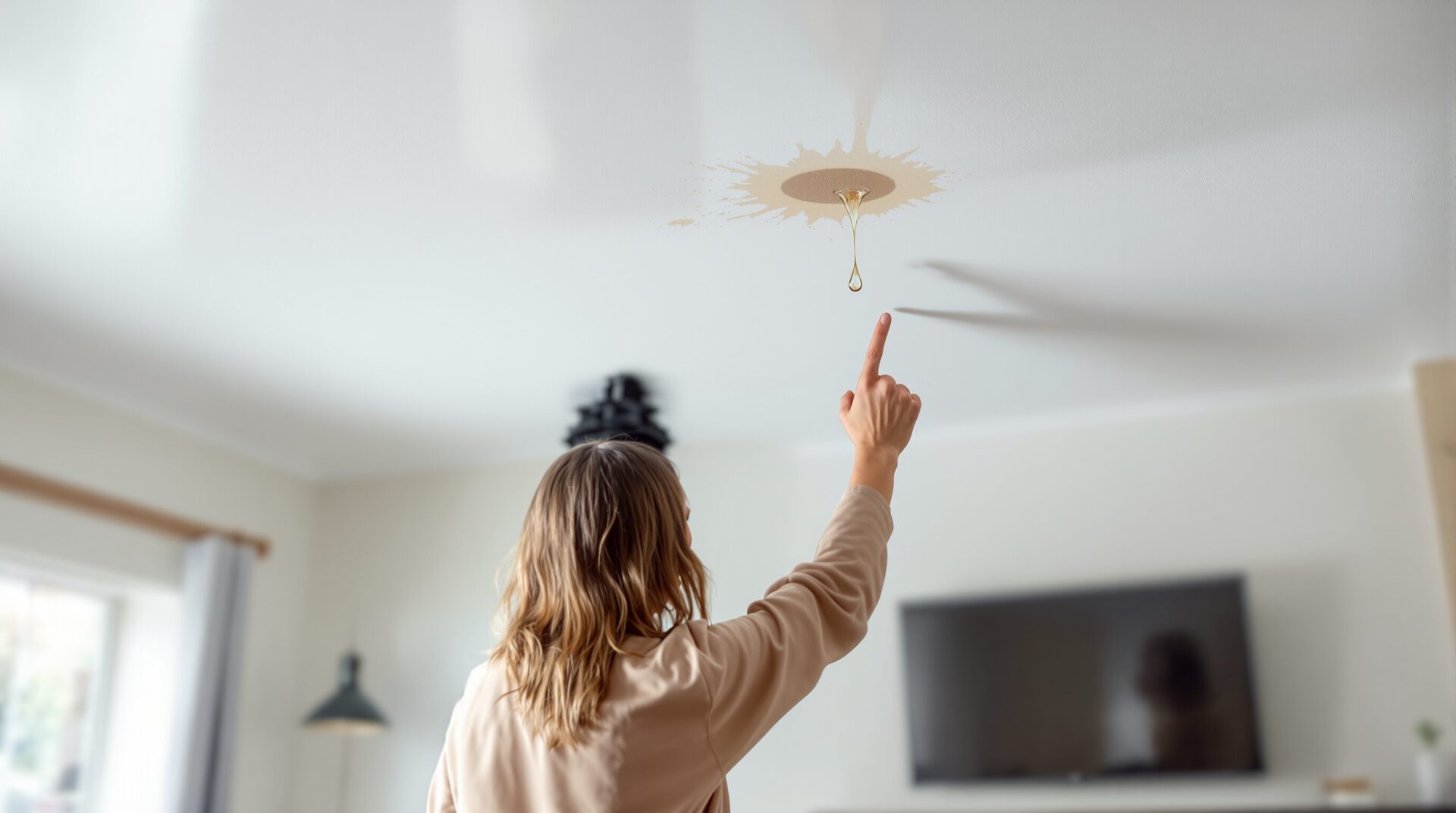 locataire infiltration d eau par plafond