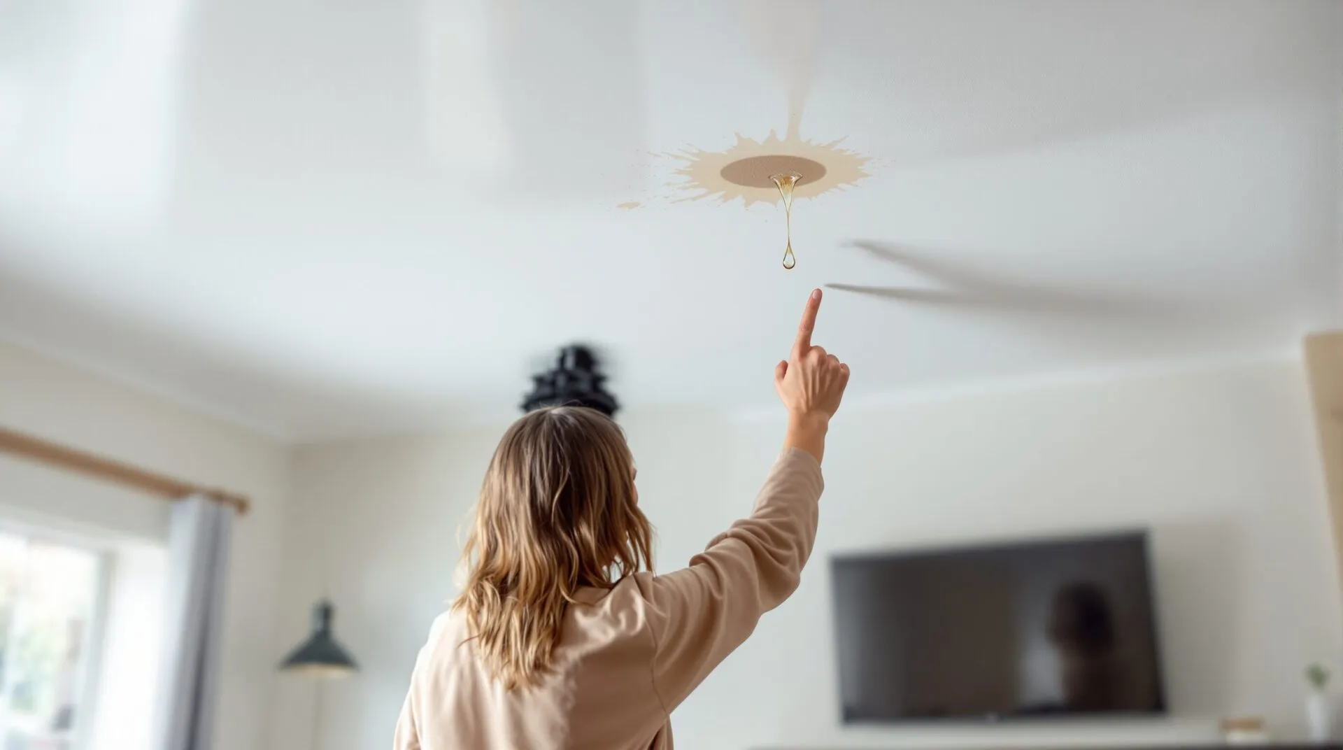 locataire infiltration d eau par plafond