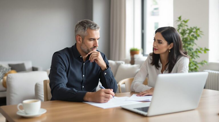 desolidarisation pret immo divorce