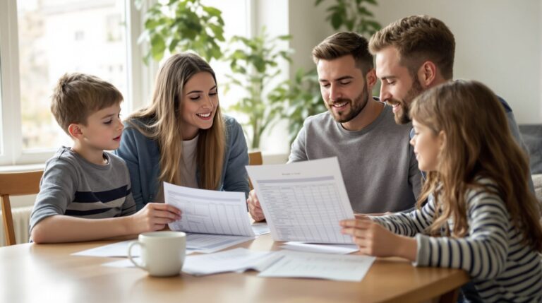 tableau budget familial gratuit