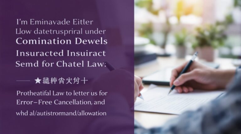 résiliation assurance loi chatel lettre