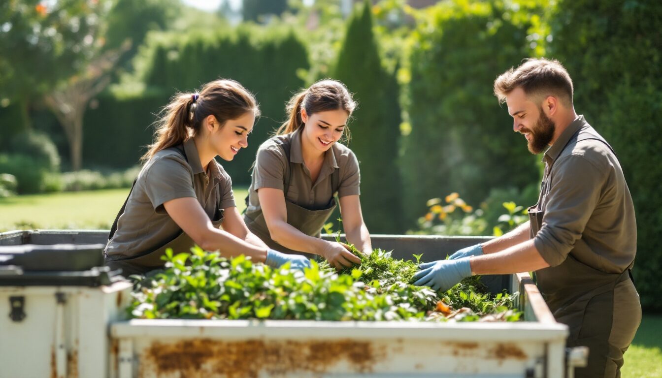 débarrasser déchets de jardin