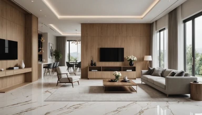 L’association bois et marbre en décoration intérieure