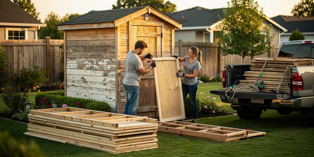 abri de jardin à donner gratuit