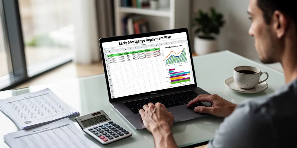 calcul remboursement anticipé pret immobilier excel