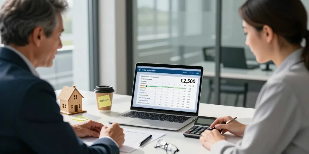 combien je peux emprunter avec 2500 euros par mois