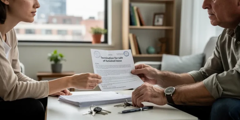 conge pour vente bail meuble