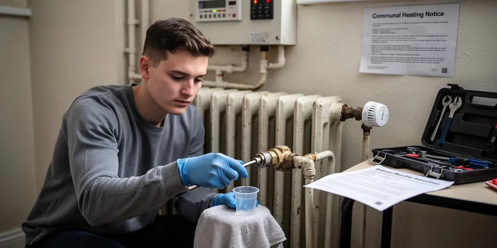 purge radiateur chauffage collectif locataire