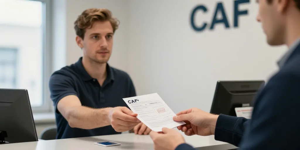 qui doit envoyer la quittance de loyer à la caf