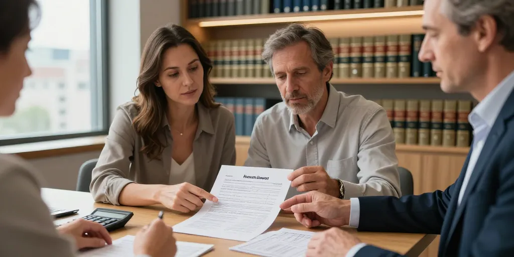 frais de partage notaire divorce