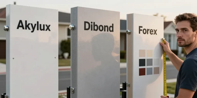 panneau publicitaire immobilier