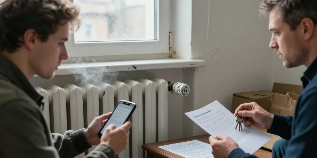 pas de chauffage location