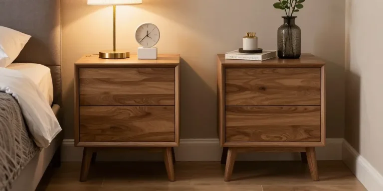 table de chevet lot de 2