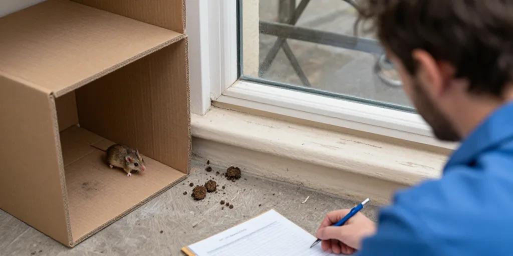 souris dans appartement que faire